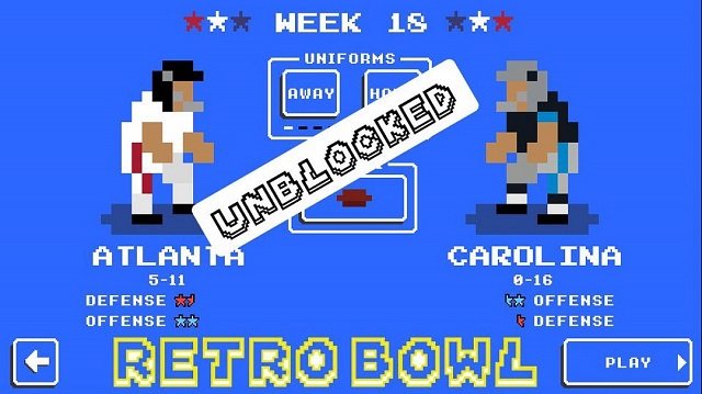 Retro Bowl Unblocked: A Nostalgic Trip for Football Fans Retro Bowl Unblocked